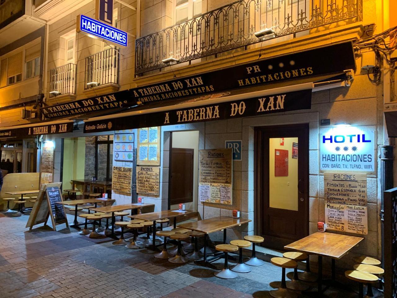 Hostal Hotil Coruna Centro La Coruña Eksteriør bilde